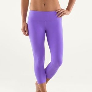 Lululemon Wunder Under Crop Leggings